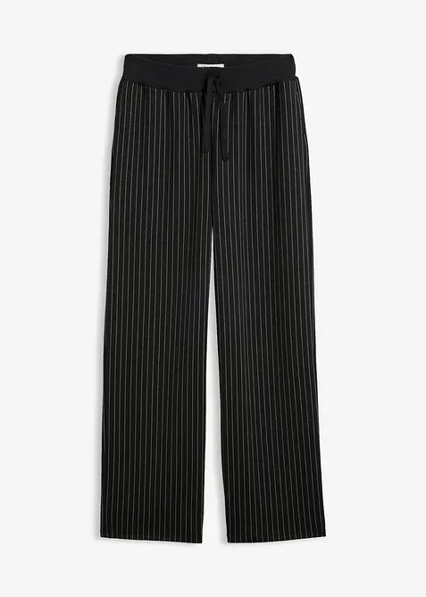 Pantaloni in jersey punto di Roma, bonprix