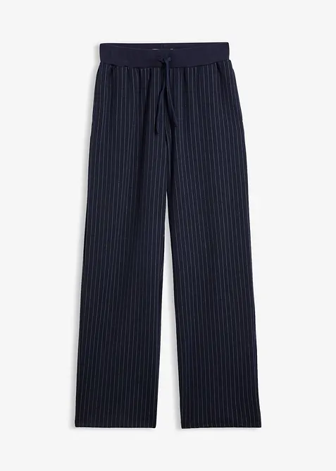 Pantaloni in jersey punto di Roma, bonprix