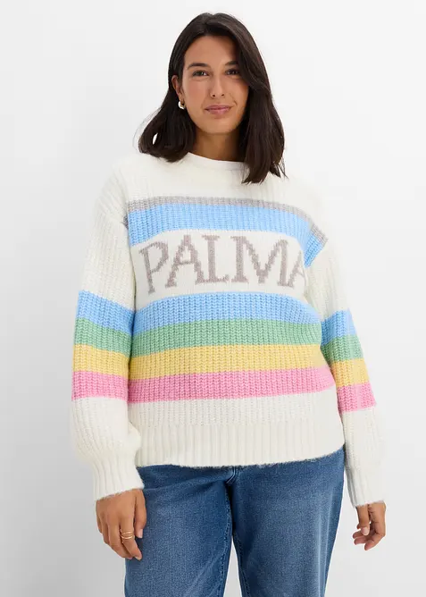 Maglione con lana, bonprix