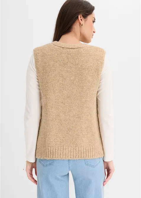 Gilet in maglia, bonprix
