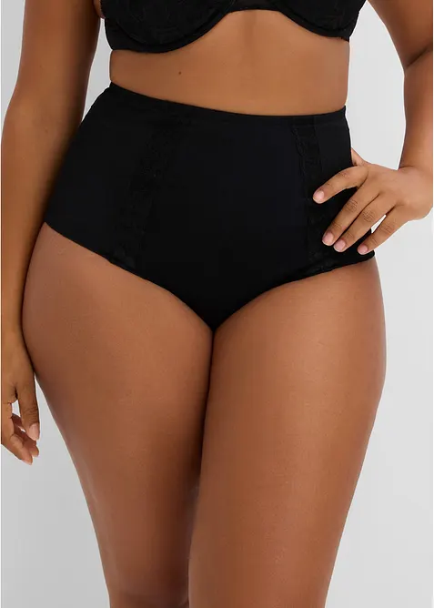 Culotte in misto cotone con effetto modellante medio, bonprix