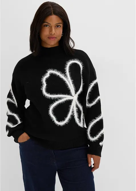 Maglione in filato fine, bonprix