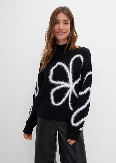 Maglione in filato fine, bonprix