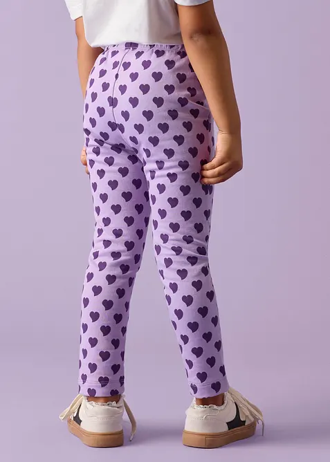 Leggings termici Lurchi in cotone biologico morbido (pacco da 2), Lurchi