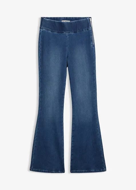 Jeggings termici con vita comoda, vita alta, bonprix
