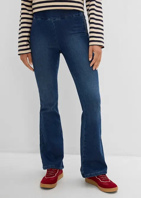 Jeggings termici con vita comoda, vita alta, bonprix