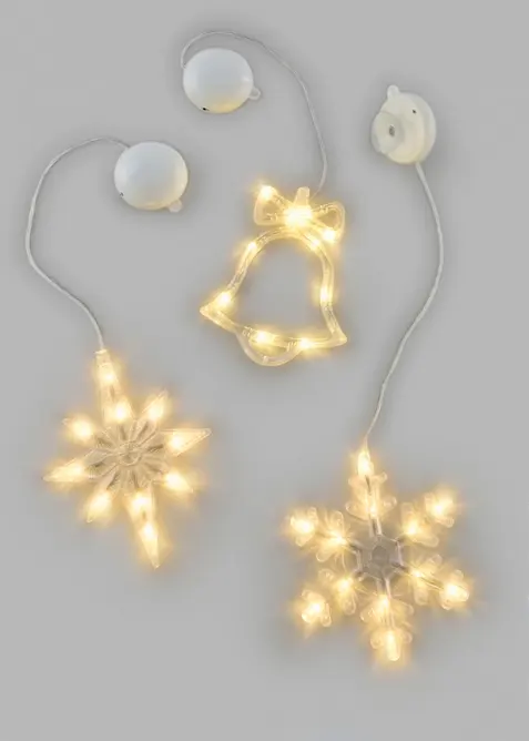 Decorazione LED da appendere con ventose, bonprix