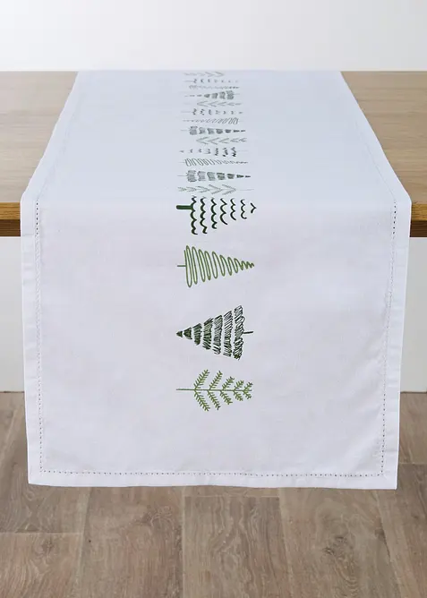 Runner da tavola in cotone biologico, bonprix