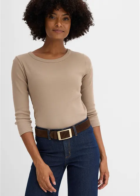 Cintura in pelle scamosciata, bonprix