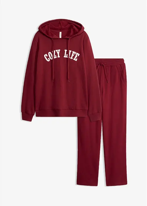 Tuta da casa loungewear in felpa, bonprix