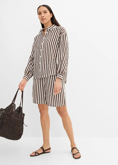 Camicia in mussola di puro cotone, bonprix