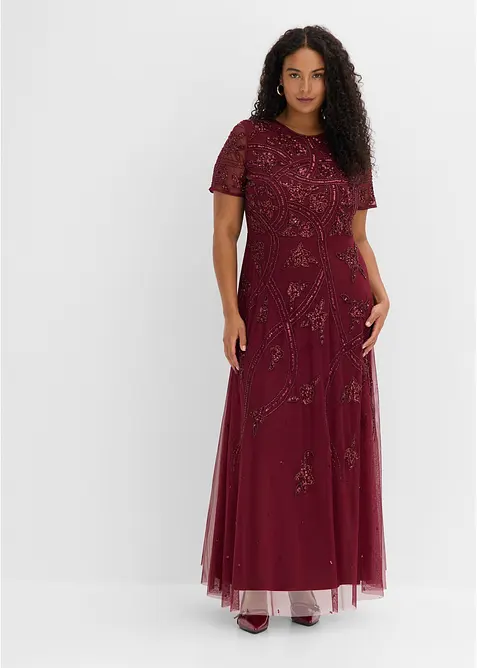 Abito da sera con ricami e paillettes, bonprix