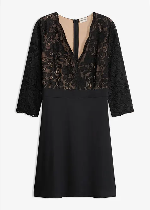 Abito da cocktail con pizzo, bonprix