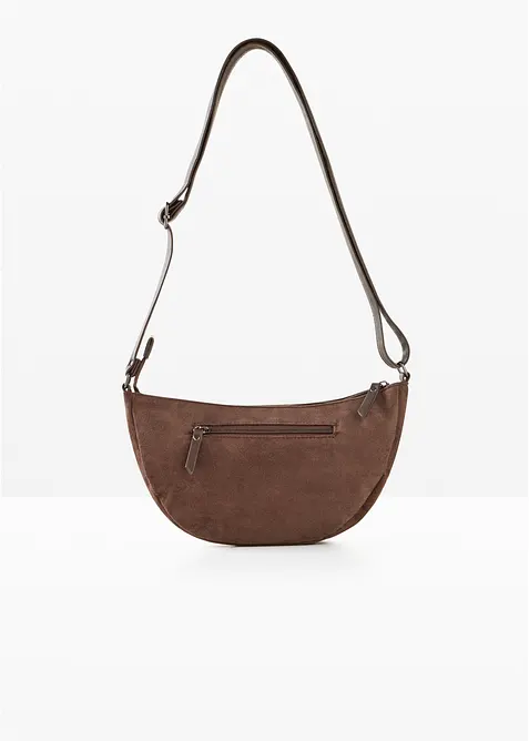 Borsa a tracolla in similpelle scamosciata, bonprix