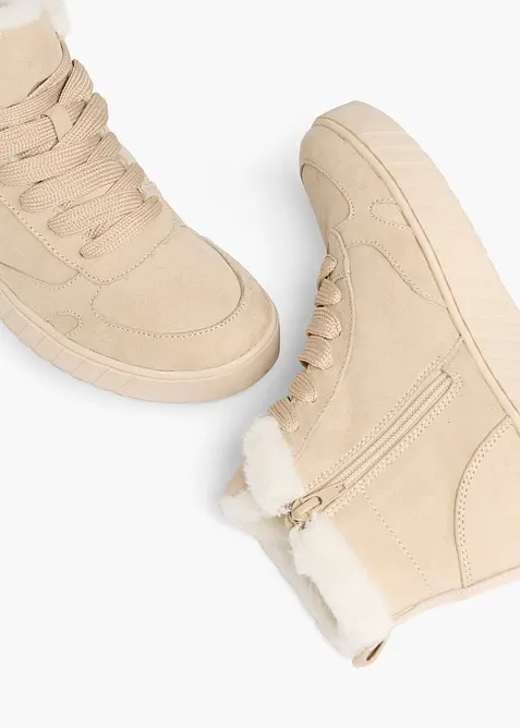 Sneaker alte foderate, bonprix