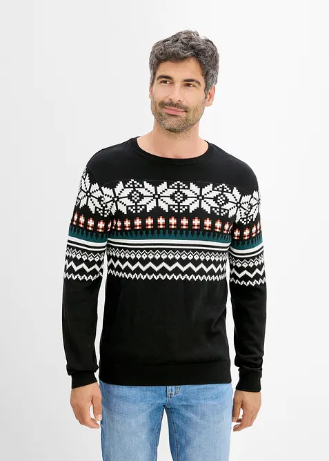 Maglione norvegese regular fit, bonprix