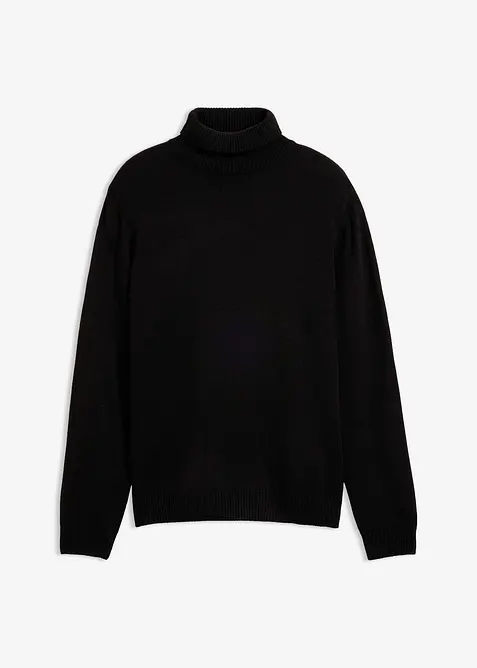Maglione a collo alto, regular fit, bonprix