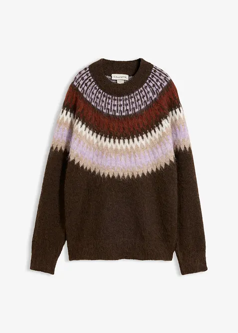 Maglione norvegese girocollo, bonprix