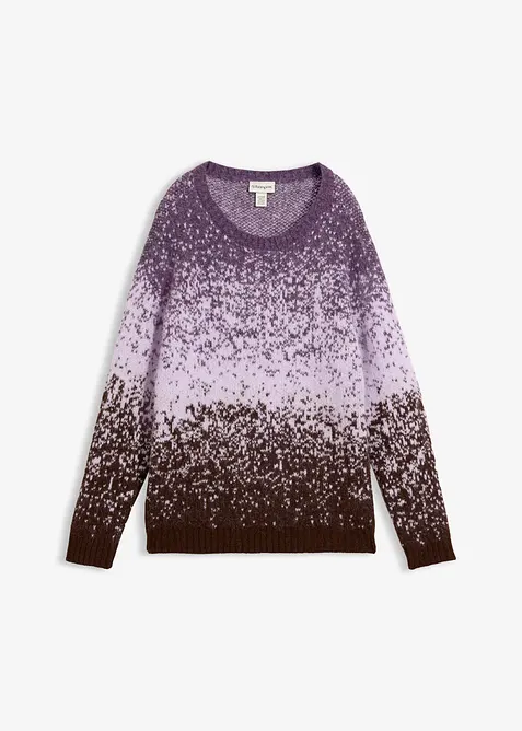 Maglione in morbida maglia effetto peloso, bonprix