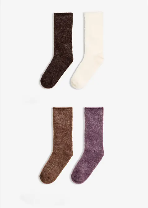 Calzini morbidi (pacco da 4 paia), bonprix