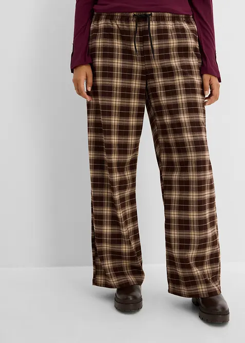 Pantaloni in misto viscosa morbido, bonprix