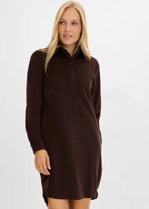 Abito oversize in velluto a coste, bonprix