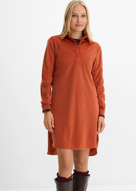 Abito oversize in velluto a coste, bonprix