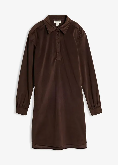 Abito oversize in velluto a coste, bonprix