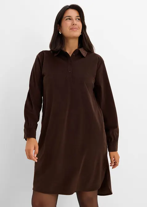 Abito oversize in velluto a coste, bonprix