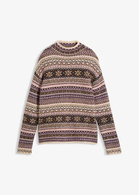 Maglione a collo alto, bonprix