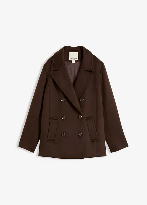 Caban in misto lana, bonprix