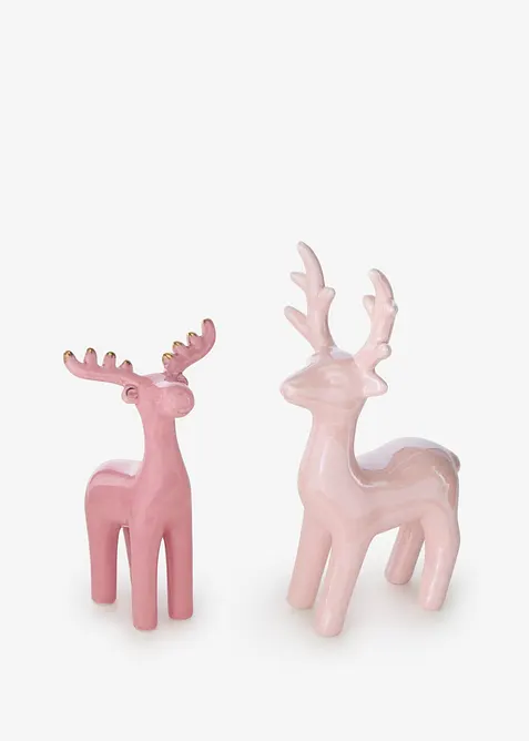 Soprammobile renna (set 2 pezzi), bonprix