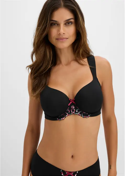 Reggiseno con coppe preformate e spalline imbottite, bonprix