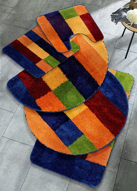 Tappeto da bagno multicolore, bonprix