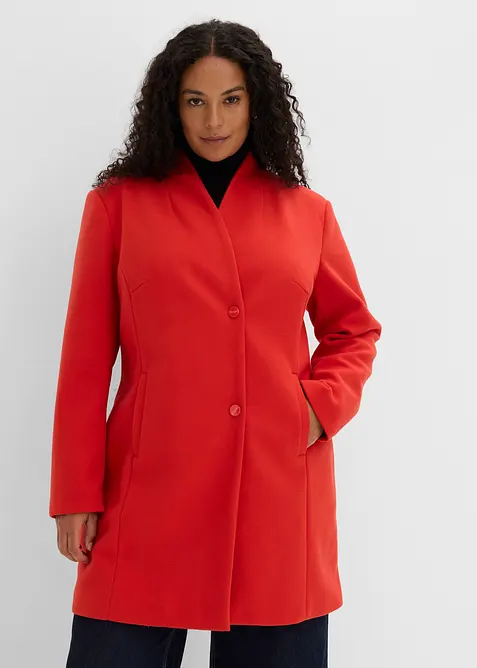 Cappotto corto in simil lana, bonprix