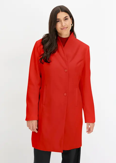 Cappotto corto in simil lana, bonprix
