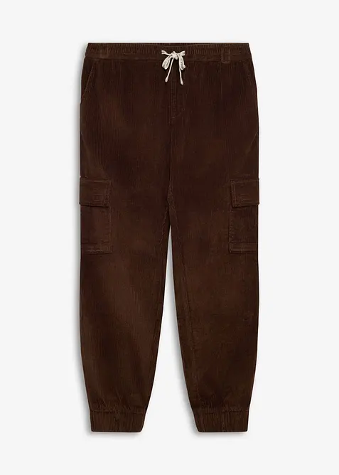 Pantaloni cargo regular fit con coulisse, bonprix