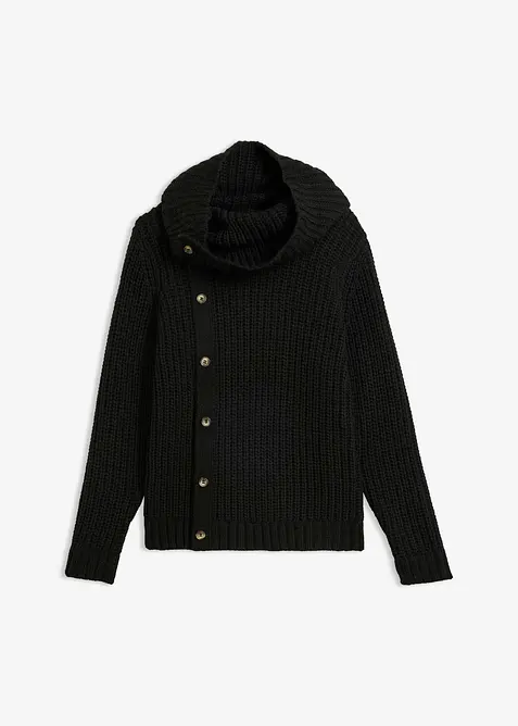 Maglione con abbottonatura, bonprix
