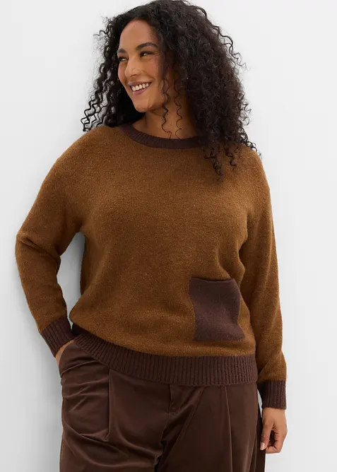 Maglione loose fit, bonprix