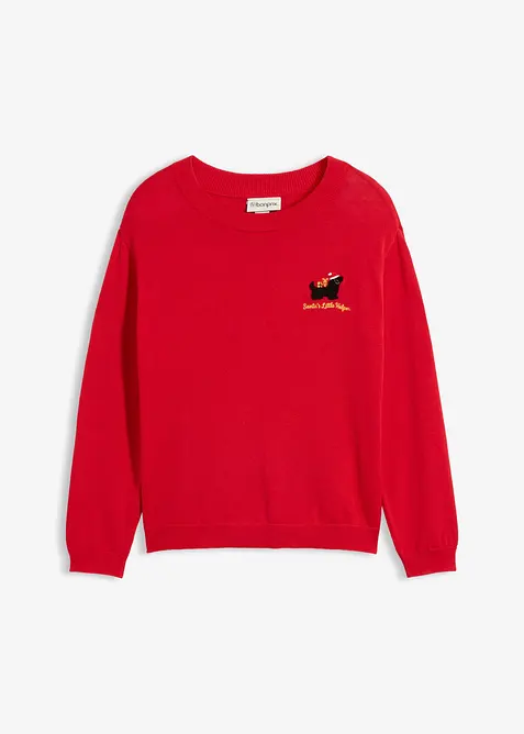 Maglione girocollo, bonprix