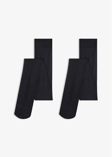 Collant coprenti 100 den (pacco da 2), bonprix