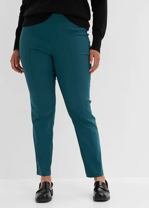 Pantaloni in bengalina elasticizzata, bonprix