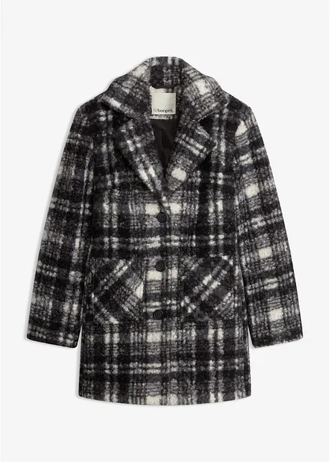 Giacca teddy effetto lana, bonprix