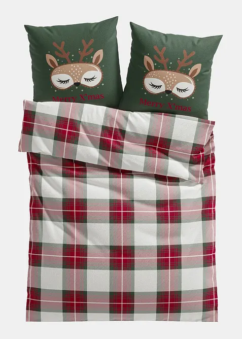 Biancheria da letto in flanella misto cotone, bonprix