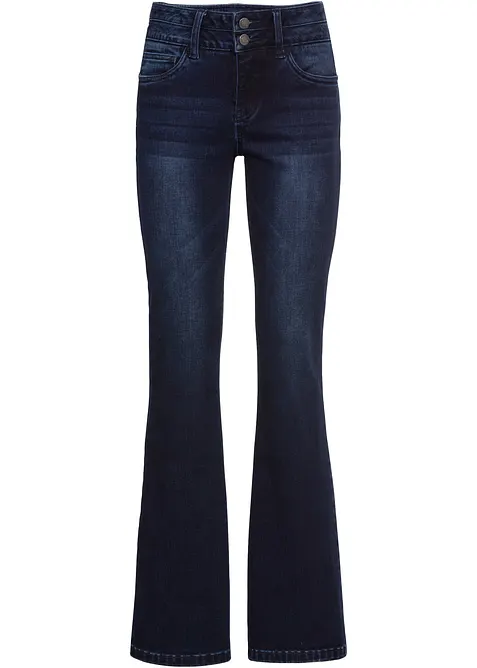 Jeans bootcut modellanti , vita alta, bonprix