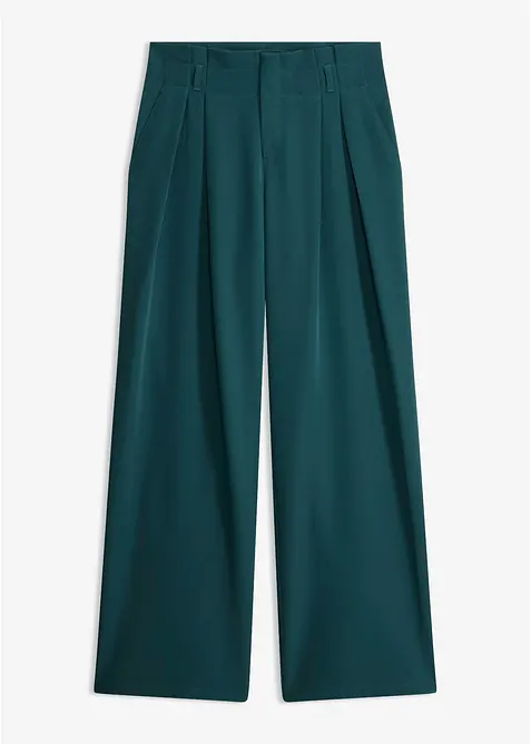 Pantaloni con pinces e vita comoda, bonprix