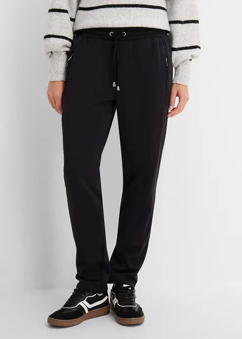 Pantaloni termici con elastico in vita, bonprix