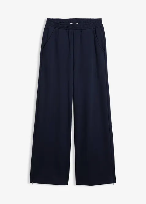 Pantaloni in felpa di misto cotone, bonprix