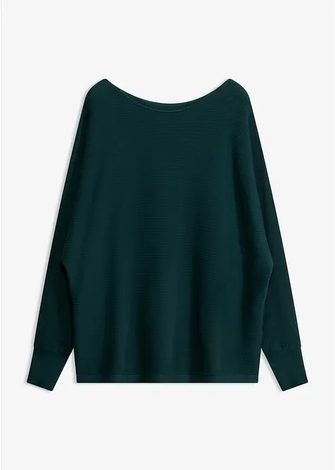 Maglione oversize con maniche a pipistrello, bonprix
