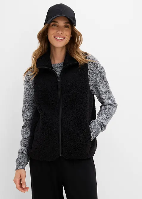 Gilet teddy, bonprix